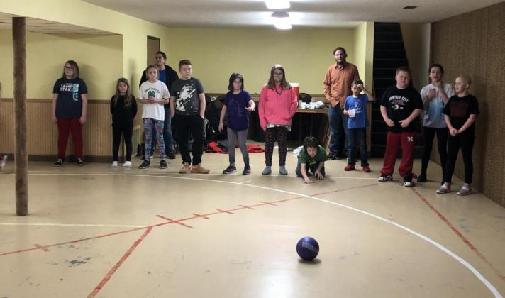Photo from the Dodgeball competition
