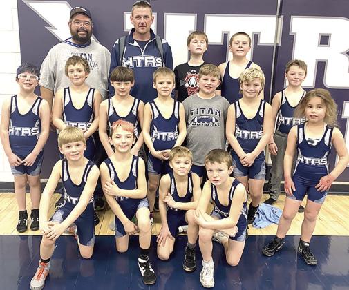 Area Wrestlers compete hard!