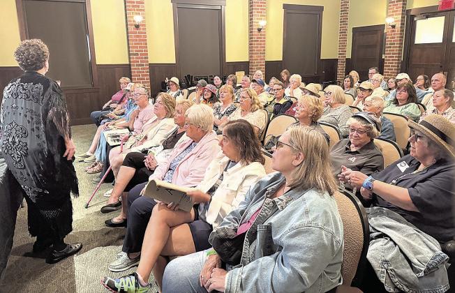Sherry Winkinhofer was speaker at Gilmore Car Museum in Michigan