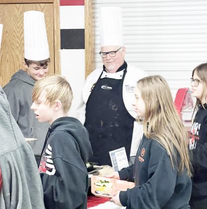 Chef Brian Visits Pawnee City Public School