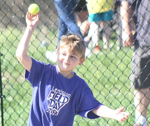 See next page, (Page 6) for the Lewiston Elementary Field Day pictures. Paula Jasa/Republican