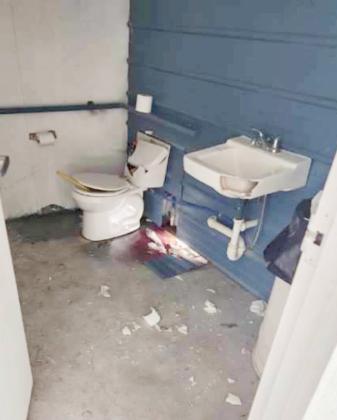 Table Rock Park Vandalized