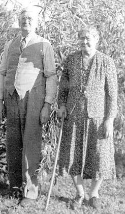 Above: Dr. and Mother McCrea circa 1942, by Arvid “Mike” Blecha. They came as the parents of four young children, and lived long lives here.
