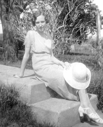 Above: Marjorie Horton in 1934, the year she graduated from Table Rock and embarked on her life’s adventures.