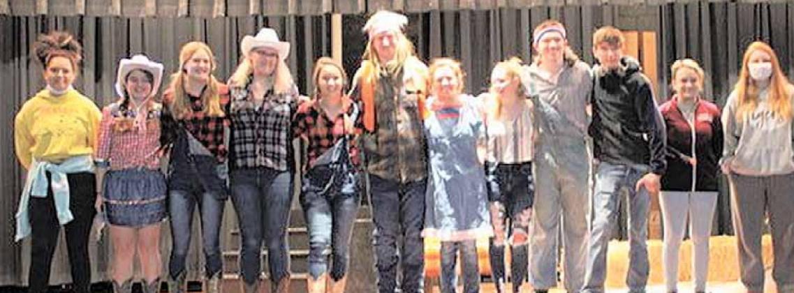 Cast photo( from left to right: Aaliyah King, Leah Christen, Emma decoding, Jaszmyne Charles, Kelsay Bledsaw, Jon Janssen, Cas Carel, Masyn Arena, Hayden Christen, Kienen Creek, Charidise Minzel, and Rhiannon Harms