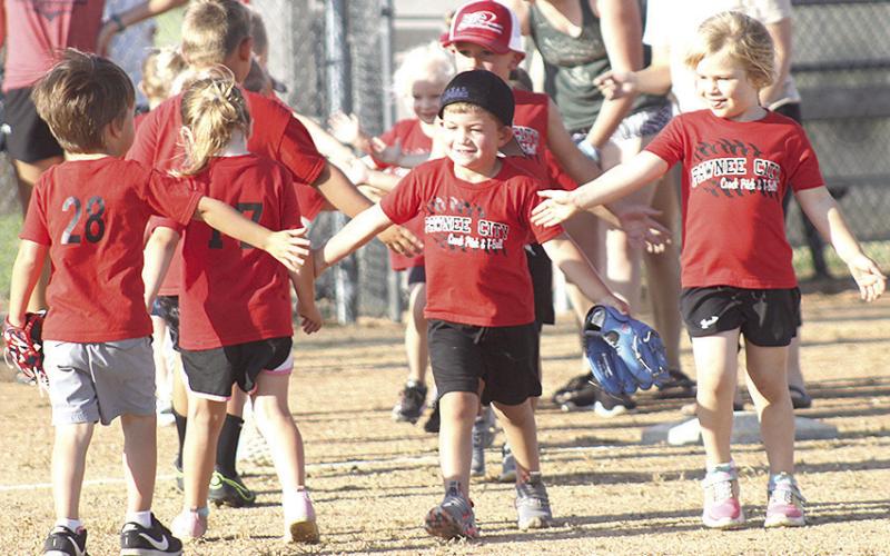 Pawnee City T-Ball and Coach Pitch teams wrap up seasons
