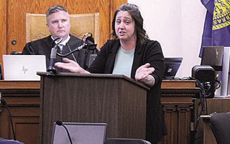 Chelsey Retchless was the key note speaker at the drug court graduation