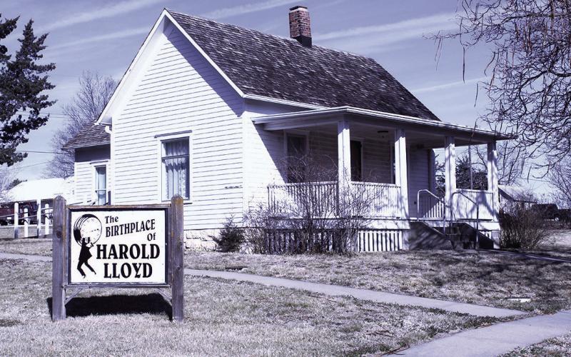Harold Lloyd's birthplace will show his movies all afternoon on April 4