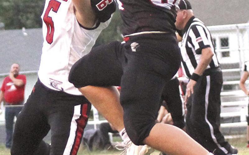 Pawnee City blasts Meridian 57-6 through weather delay