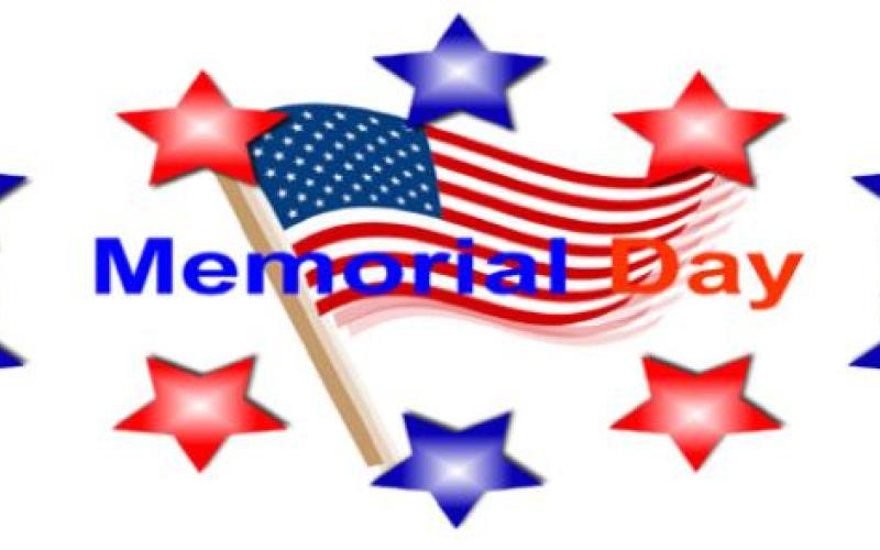 Windy day for Pawnee City Memorial Day service