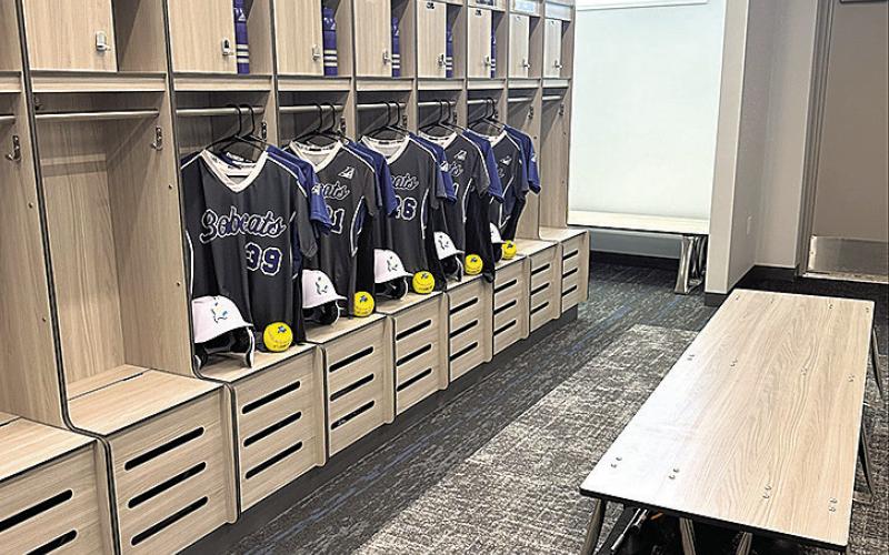Diamond Building locker rooms
