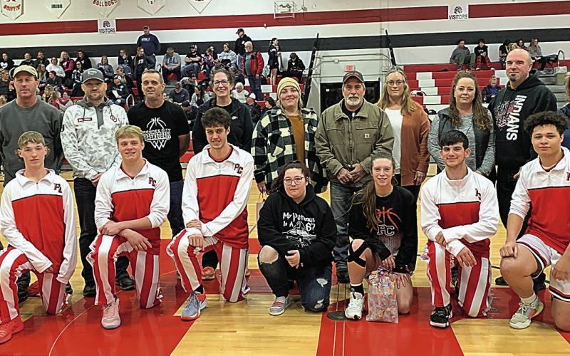 The Pawnee City Basketball teams held their Parent’s/Senior Night on Tuesday, January 16th against the HTRS Titans. See pages 5-6 for all of the details.