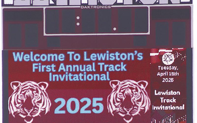 Lewiston held their first Track Invitational at their new outdoor sports complex on Tuesday, April 15th. Paula Jasa/Republican