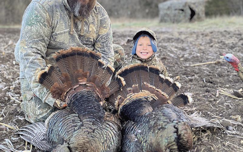 Jon Howard and son Jaxon Howard double up last season