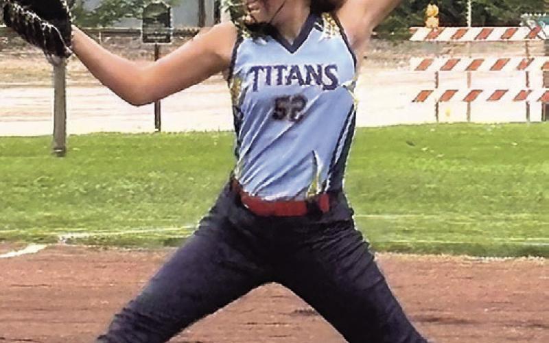 Monarrez Pitches for Traveling Team
