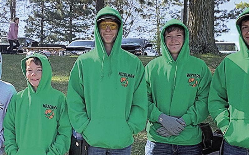 The Pawnee City Trap team season wrapup and awards