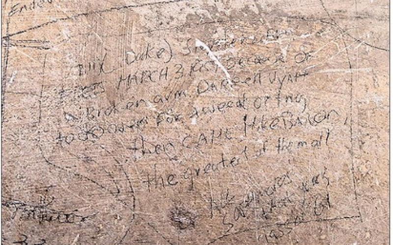 “Bill (Duke) Snyder left [illegible] March 3, 1959 because of a broken arm. Darrell Wyatte took over for a week or two, then came Mike Bacon, the greatest of them all. All Sophomores that year,Class of ‘61” -Mike Bacon, no doubt!