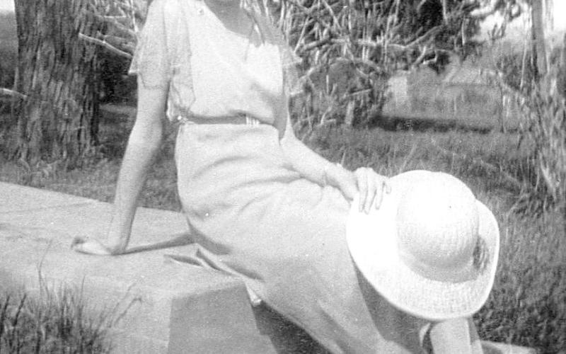 Above: Marjorie Horton in 1934, the year she graduated from Table Rock and embarked on her life’s adventures.
