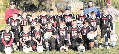 5th and 6th Front row: Jacob Bruns, Kashton Ries, Camden Swendener, Payton Heideman, Grady Weyers, Brock Janssen, Clayton Brown Back row: l-R Luke Hunzeker, Aidan Petersen, Aiden Tozer, Brogan Bowhay, Dylan Layne, Colin Fender, Justin Baehr, Jaydon Johnson, Ryan Hays, Deacon Bernadt, Not Pictured Demario King, Oliver Everett; Coaches TJ Swendener, Jason Ries, Brad Bernardt, not Pictured Austin Johnson, Marc Hunzeker