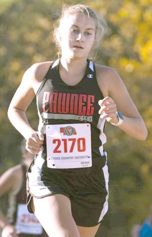 P.C.’s Emily Lytle qualified for the 2022 State Cross Country Meet this week. Photo courtesy of PrepRunningNerd