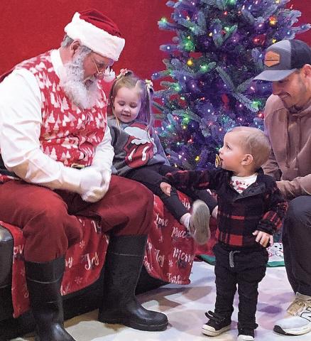 Santa made a visit to Table Rock