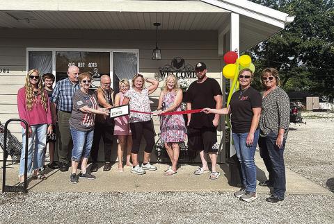Pawnee Trail Cafe and Motel held a ribbon cutting with the Pawnee City Chamber of Commerce Photo by Ava Meints