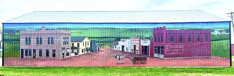 Steinauer Residents Celebrate New Mural