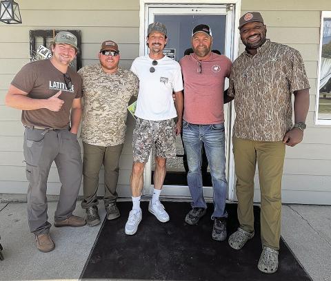 Left to Right: Joey Pavlovicz, Michael Carraher, Alex Chopp, Joe Norman and Carvin Nash