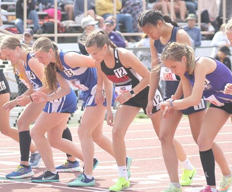 Sights at the State Track Meet