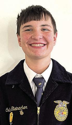 Colter Steinacher Lewiston January FFA Member of the Month
