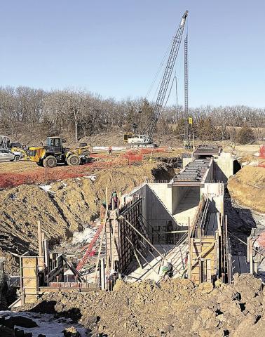 Farmers Cooperative Grain Rail Terminal Construction Continues