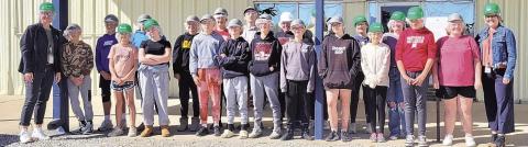 Alphia Hosts Pawnee City Eight Graders for Manufacturing Month