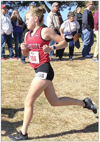 Emily Lytle places 36th at State
