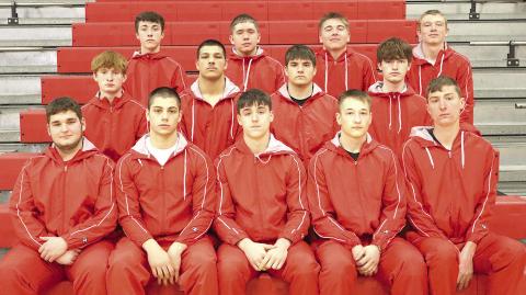 Members of the 2025 Pawnee City Boys’ Track team are front, from left: Mason Fisher, Anthony Kling, Jett Farwell, Jesse McLaughlin, Drew Menninga. Second row: Colin Fender, Atreyu Kling, Dylan Layne, Dante Bassinger. Back row: Jordan Wernimont, Justin Baehr, Gauge Schuetz, Payton Rose. Not pictured: Dawson Wilkinson, Ashton Manges.