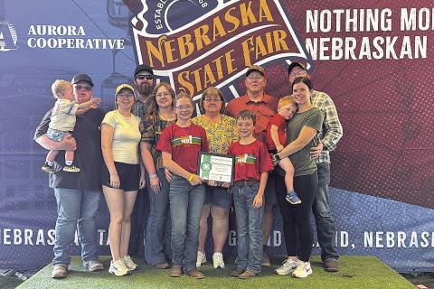 Deb and Mike Wilcox with their family