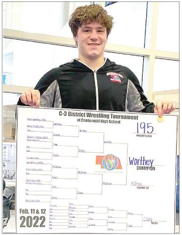 Worthey heads to State Wrestling