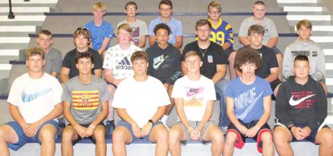 Members of the 2021 HTRS football team