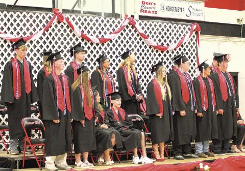 Students who earned 12 or more SCC credit hours Photo courtesy of Ann Veleba
