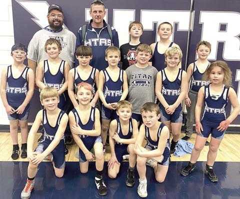 Area Wrestlers compete hard!