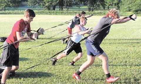 PC kids from near to far - Bryce Gyrha, Simon Osborne, Andy Maloley, Trey Marteney, Kylenn Koester, Anthony Moore.