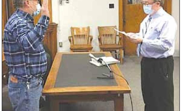 Commissioner sworn in