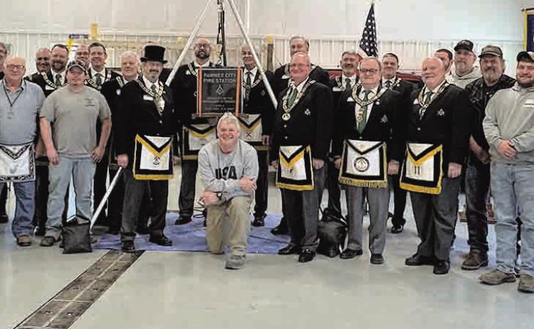 Grand Masons celebrate new fire hall