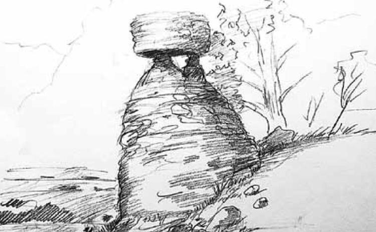 Artist’s rendition of the Table Rock.