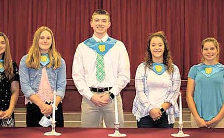 Lewiston Honor Society inductees