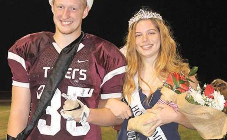 Lewiston’s 2020 Homecoming Royalty is King Jonathan Janssen and Queen Masyn Arena. Paula Jasa/Republican