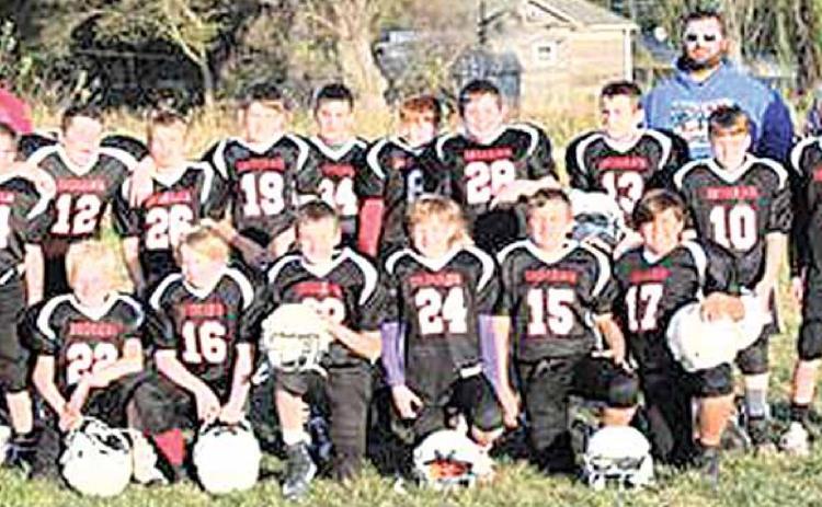 5th and 6th Front row: Jacob Bruns, Kashton Ries, Camden Swendener, Payton Heideman, Grady Weyers, Brock Janssen, Clayton Brown Back row: l-R Luke Hunzeker, Aidan Petersen, Aiden Tozer, Brogan Bowhay, Dylan Layne, Colin Fender, Justin Baehr, Jaydon Johnson, Ryan Hays, Deacon Bernadt, Not Pictured Demario King, Oliver Everett; Coaches TJ Swendener, Jason Ries, Brad Bernardt, not Pictured Austin Johnson, Marc Hunzeker