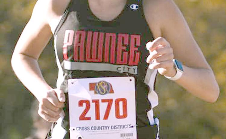 P.C.’s Emily Lytle qualified for the 2022 State Cross Country Meet this week. Photo courtesy of PrepRunningNerd