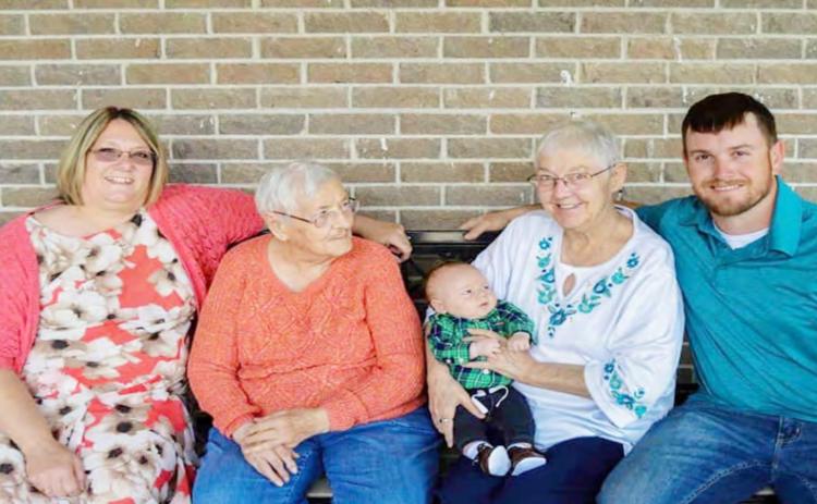 5 generations in Wehrbein family