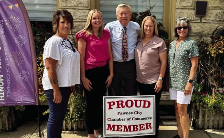 Photo (Left to Right: Kristi Robison, Jodie Uhri, L. Joe Stehlik, Jennifer Stehlik Ladman, Jill Sunneberg)