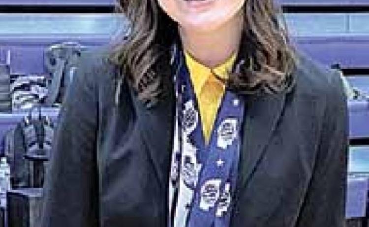 Reyana Tegtmeier garnered a state championship in speech in Informative Speaking.